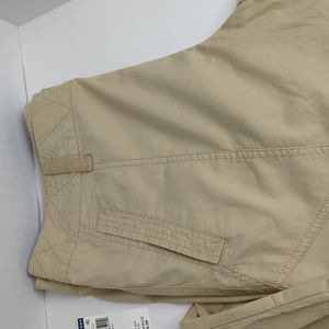 Lauren Ralph Lauren crop cotton pants sz 10 New wheat color
